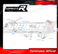 komplett kipufogórendszer DOMINATOR Full System GP FEKETE kipufogódobbal a Yamaha MT 09 2021 - 2023 motorkerékpárhoz