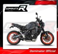 complete exhaust system with muffler DOMINATOR Full System HP3 BLACK fits the motorcycle Yamaha MT 09 2021   2023 4
