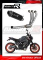 complete exhaust system with muffler DOMINATOR Full System HP3 BLACK fits the motorcycle Yamaha MT 09 2021   2023