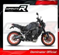 complete exhaust system with muffler DOMINATOR Full System HP3 BLACK fits the motorcycle Yamaha MT 09 2021   2023 4