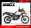 exhaust muffler DOMINATOR MX BLACK fits the motorcycle Suzuki DR 650SE 1997   2009 4