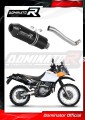 DOMINATOR MX2 FEKETE kipufogó hangtompító, amely illeszkedik a Suzuki DR 650SE 1997 - 2009 motorkerékpárhoz