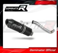 DOMINATOR MX2 FEKETE kipufogó hangtompító, amely illeszkedik a Suzuki DR 650SE 1997 - 2009 motorkerékpárhoz 2