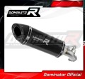 exhaust muffler DOMINATOR HP8 BLACK fits the motorcycle Suzuki GSX S 1000 / F 2015   2020 2