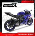 exhaust muffler DOMINATOR titanium GP3 fits the motorcycle YZF R6 2017   2023 3