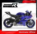 DOMINATOR Titán GP3 kipufogó dob YZF R6 motorkerékpárhoz 2017 - 2023 4