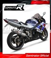 DOMINATOR Bolt-on kerek kipufogódob Suzuki GSXR 1000 K1 - K4 2001 - 2004 motorkerékpárhoz 3