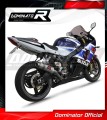 exhaust muffler DOMINATOR Bolt on GP1 fits the motorcycle Suzuki GSXR 1000 K1   K4 2001   2004 3