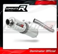 exhaust muffler DOMINATOR Slip on ROUND fits the motorcycle Suzuki GSXR 1000 K1   K4 2001   2004 2