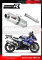 exhaust muffler DOMINATOR Slip on oval fits the motorcycle Suzuki GSXR 1000 K1   K4 2001   2004