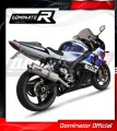DOMINATOR Slip-on ovális kipufogó dob Suzuki GSXR 1000 K1 - K4 2001 - 2004 motorkerékpárhoz 3