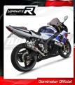 exhaust muffler DOMINATOR Slip on GP1 fits the motorcycle Suzuki GSXR 1000 K1   K4 2001   2004 3