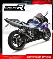 exhaust muffler DOMINATOR Slip on GP1 BLACK fits the motorcycle Suzuki GSXR 1000 K1   K4 2001   2004 3