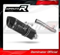 DOMINATOR Slip-on HP1 FEKETE kipufogó dob Suzuki GSXR 1000 K1 - K4 2001 - 2004 motorkerékpárhoz 2