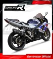 exhaust muffler DOMINATOR Slip on HP1 BLACK fits the motorcycle Suzuki GSXR 1000 K1   K4 2001   2004 3