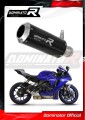 exhaust muffler DOMINATOR GP BLACK fits the motorcycle Yamaha YZF R1 1000 RN32 2015   2016
