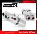DOMINATOR Ovális kipufogó hangtompító KTM 990 Adventure 2007 - 2012 motorkerékpárhoz 2