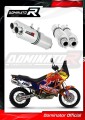 exhaust muffler DOMINATOR oval fits the motorcycle KTM 950 Adventure