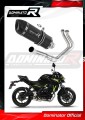 teljes DOMINATOR kipufogórendszer HP1 FEKETE kipufogódobbal Kawasaki Z650 2017 - 2023 motorkerékpárhoz