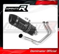 teljes kipufogórendszer DOMINATOR Full System HP1 FEKETE dobbal, amely illeszkedik a Kawasaki NINJA 650 2017 - 2022 motorkerékpárhoz 2
