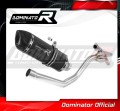 DOMINATOR HP1 FEKETE kipufogó dob Yamaha XT 660 X 2004 - 2016 motorkerékpárhoz 2