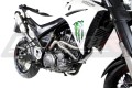 DOMINATOR HP1 FEKETE kipufogó dob Yamaha XT 660 X 2004 - 2016 motorkerékpárhoz 3