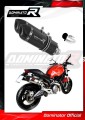 exhaust muffler DOMINATOR HP1 BLACK fits the motorcycle Ducati MONSTER 696 2008   2014