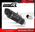 DOMINATOR HP1 FEKETE kipufogó dob Ducati MONSTER 696 2008 - 2014 motorkerékpárhoz 2