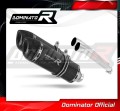exhaust muffler DOMINATOR HP1 BLACK fits the motorcycle Ducati 750 SPORT 2000   2002