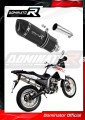 exhaust muffler DOMINATOR HP1 BLACK fits the motorcycle Derbi Terra Adventure 125 2008   2015