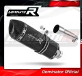 DOMINATOR HP1 FEKETE kipufogódob, amely passzol a Derbi Terra Adventure 125 2008 - 2015 motorkerékpárhoz 2