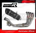 complete exhaust system with muffler DOMINATOR Full System HP1 BLACK fits the motorcycle BMW S1000R 2017   2020 2