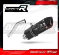 DOMINATOR HP1 FEKETE kipufogó dob BMW F650 CS 2002 - 2005 motorkerékpárhoz