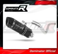 exhaust muffler DOMINATOR HP1 BLACK fits the motorcycle BMW G310R 2016   2022 2