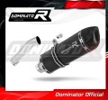 DOMINATOR HP1 FEKETE kipufogó dob, amely illeszkedik a BMW G650 GS 2011 - 2018 motorkerékpárhoz 2