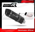 exhaust muffler DOMINATOR HP1 BLACK fits the motorcycle BMW K1200S