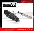 exhaust muffler DOMINATOR HP1 BLACK fits the motorcycle BMW K1600 GT GTL 2011   2023 2