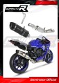 exhaust muffler DOMINATOR HP1 BLACK fits the motorcycle Yamaha YZF R1 1000 RN65 2020   2022