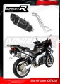 exhaust muffler DOMINATOR HP1 BLACK fits the motorcycle Aprilia ETV 1000 Caponord 2001   2004