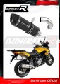 exhaust muffler DOMINATOR HP1 BLACK fits the motorcycle Aprilia ETV 1200 Caponord 2013   2016