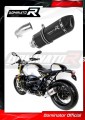 exhaust muffler DOMINATOR HP1 BLACK fits the motorcycle BMW R nine T 2016   2018 2