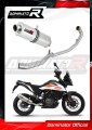teljes kipufogórendszer DOMINATOR Full System ovális kipufogódobbal a KTM 390 Adventure 2020 - 2023 motorkerékpárhoz 2