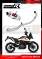 komplett kipufogórendszer DOMINATOR Full System GP1 kipufogódobbal KTM 390 Adventure 2020 - 2023 motorkerékpárhoz 2