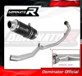 complete exhaust system with muffler DOMINATOR Full System GP1 BLACK fits the motorcycle KTM 390 Adventure 2020   2023 2