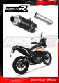 DOMINATOR GP1 FEKETE kipufogó dob, amely illeszkedik a KTM 390 Adventure 2020 - 2023 motorkerékpárhoz