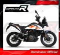 DOMINATOR GP1 FEKETE kipufogó dob, amely illeszkedik a KTM 390 Adventure 2020 - 2023 motorkerékpárhoz 4