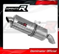 exhaust muffler DOMINATOR P7 fits the motorcycle Aprilia Tuareg 660 2021   2023 2