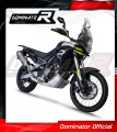 komplett kipufogórendszer DOMINATOR Full System Titán HP7 dobbal Aprilia Tuareg 660 2021 - 2023 motorkerékpárhoz 3
