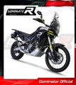 teljes DOMINATOR kipufogórendszer HP3 FEKETE hangtompítóval, amely illeszkedik az Aprilia Tuareg 660 2021 - 2023 motorkerékpárhoz 3