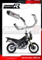 complete exhaust system with muffler DOMINATOR Full System HP3 fits the motorcycle Aprilia Tuareg 660 2021   2023 4